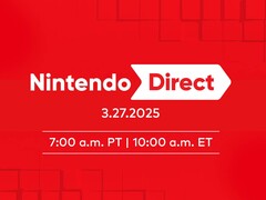 Banner del Nintendo Direct del 27 marzo (Fonte: Nintendo of America)