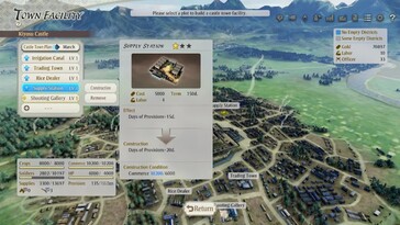Nobunagas Ambition: Awakening Complete Edition Switch 2 UI (Fonte: Nintendo of America)