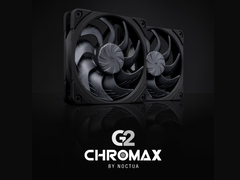 L'immagine di Noctua G2 Chromax completamente nera