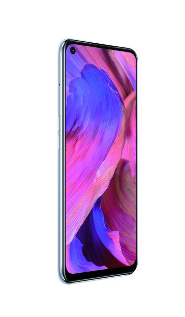 Oppo A74 5G anteriore (immagine via Oppo)