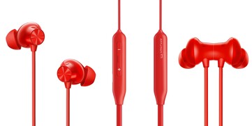 Il OnePlus Bullets Wireless Z3 in Samsba Sunset. (Fonte: OnePlus)
