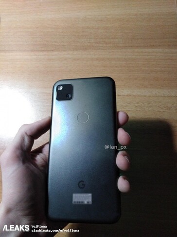 Pixel 4a posteriore (Image Source: slashleaks)