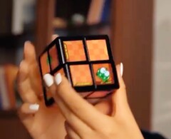 Il WOWCube ha 24 piccoli schermi e viene fornito con una serie di giochi di puzzle (fonte: Cubios)