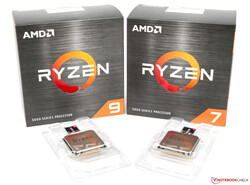 Recensione dei processori AMD Ryzen 9 5900X e AMD Ryzen 7 5800X. Dispositivi di test forniti da AMD Germania