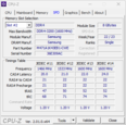 Informazioni sul sistema CPU-Z: SPD
