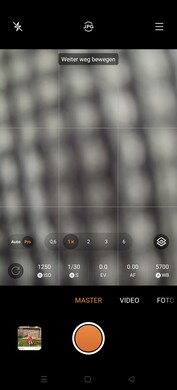Software della fotocamera di Oppo Find X8 Ultra |