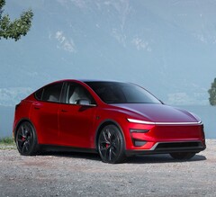 La Tesla Model Y elettrica (Fonte: Tesla UK)