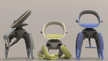 La sedia autonoma a quattro zampe Walk Me di Toyota (Fonte: Toyota)