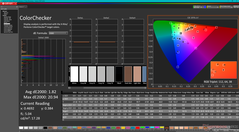 ColorChecker dopo la calibrazione