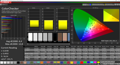 CalMAN: ColorChecker - calibrato