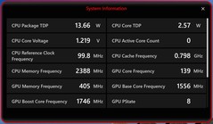 MSI Gaming Center - System Information