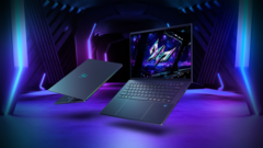 Acer Predator Triton 14 AI è stato mostrato con un mix unico di parti (fonte: Acer)