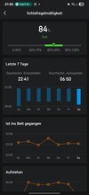 Amazfit Active2 Sleep