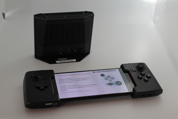 Dock WiGig con controller Gamevice