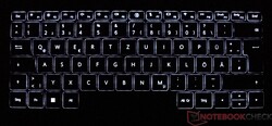 Tastiera del MateBook X Pro 2023 (illuminata)