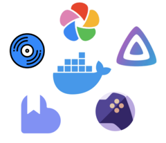 Indipendentemente dal tipo di media, esistono contenitori docker per aiutarla ad auto-ospitare e gestire quasi tutti i tipi di media, tutti accessibili da qualsiasi dispositivo attraverso un browser. (Fonte immagine: Notebookcheck)