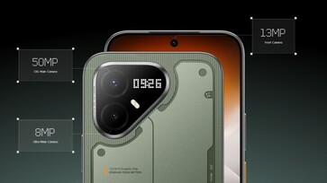 Il Pova 8 Pro è dotato di una fotocamera principale da 50 MP