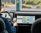 Un Rivian EV con Google Maps. (Fonte: Rivian)