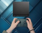 Il controller Steam in foto insieme alla Steam Machine