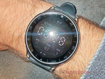 Il display sempre attivo e di ottima leggibilità