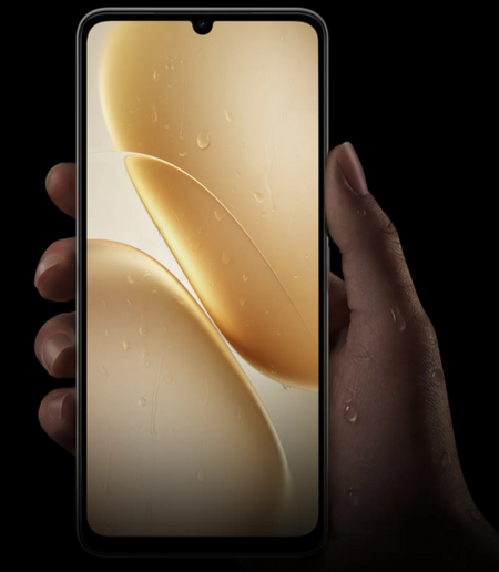 Render del display dell’iQOO Z11 Lite