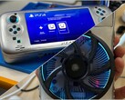 PS4 Portable V2 con ventola GTX 750 sul retro.