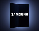 Finora, Samsung ha condiviso solo una silhouette di un futuro Galaxy pieghevole. (Fonte immagine: Samsung - modificato)