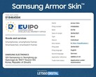 Una delle ultime richieste di marchio di Samsung. (Fonte: EUIPO via LetsGoDigital)