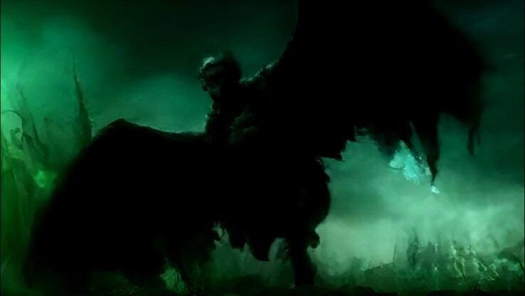 Non assomiglia affatto a Illidan, a prescindere dal salto (fonte immagine: Screenshot su Vidu.com)