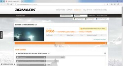 3DMark 11 dopo lo stress test