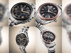 Nella colonna di sinistra (nella foto), il Citizen Attesa AT8244-57E, accanto al Citizen CB0264-55E nella colonna di destra. (Fonte immagine: @plus9time su Instagram - modificato)