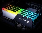 La RAM G.Skill Trident Z Neo Series DDR4 installata nella scheda madre (Fonte: G.Skill con modifiche)