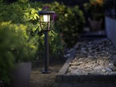 Le luci Philips Radii sono alimentate ad energia solare e funzionano fino a 40 ore tra una carica e l'altra. (Fonte: Signify)
