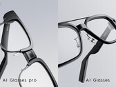 I Tecno AI Glasses e Tecno AI Glasses Pro sono occhiali intelligenti con funzioni AI e fotocamere integrate. (Fonte: Tecno)