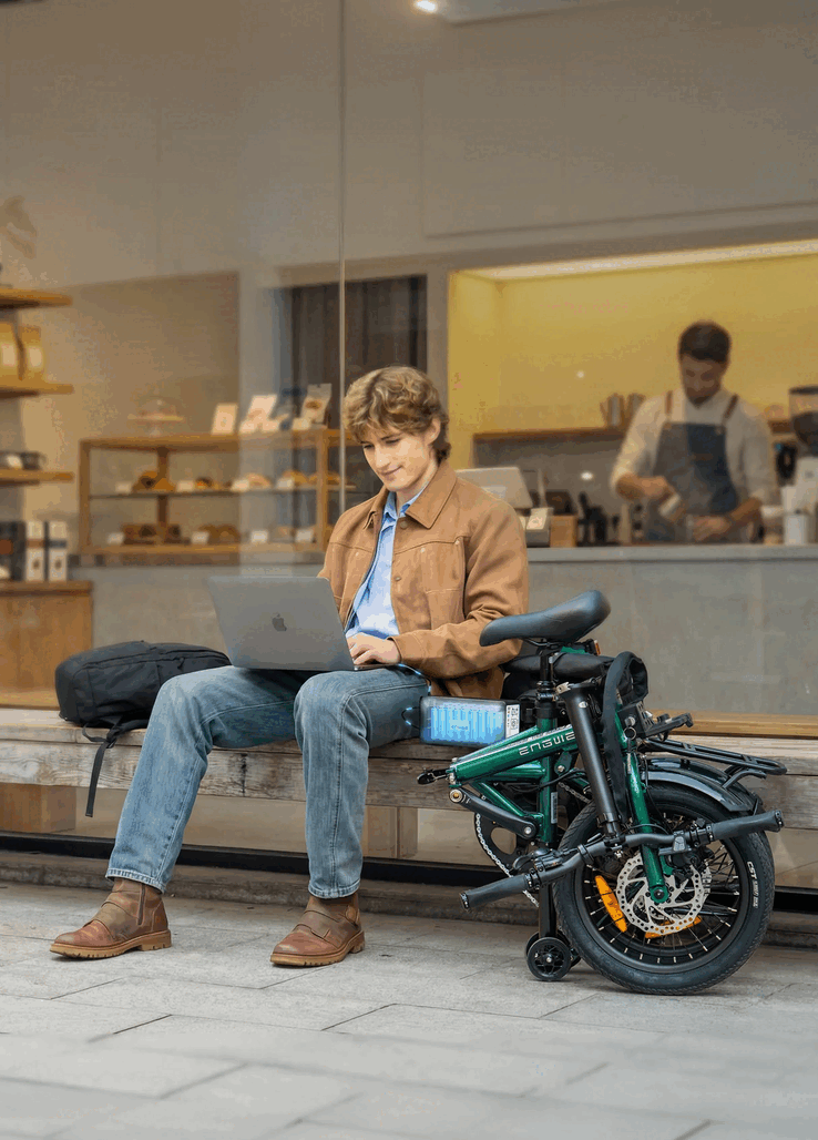 L'e-bike Engwe Zip offre un'autonomia fino a 120 km (75 miglia) con una singola carica