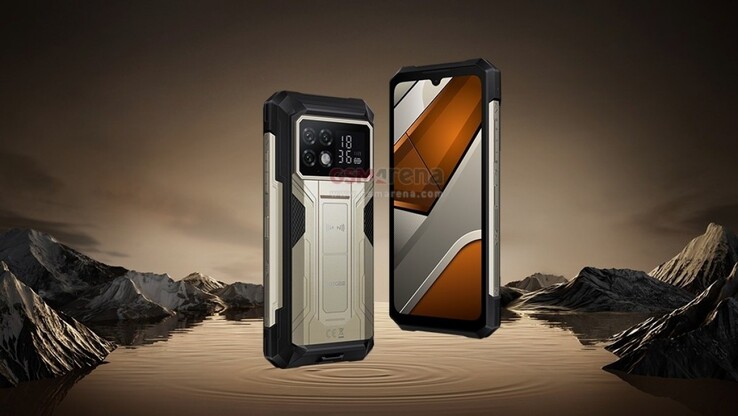 Il "Doogee S200 Max" in oro. (Fonte: GSMArena)