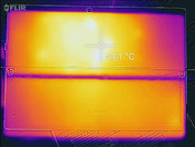 Grafico calore: lato inferiore (sotto carico)