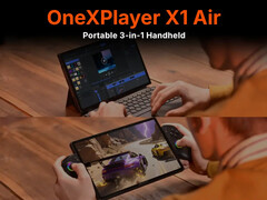 One-Netbook offre il OneXPlayer X1 Air in due varianti di processore. (Fonte: One-Netbook)