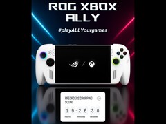 Teaser del pre-ordine di ROG Xbox Ally con conto alla rovescia. (Fonte immagine: Asus ROG Singapore su Facebook)