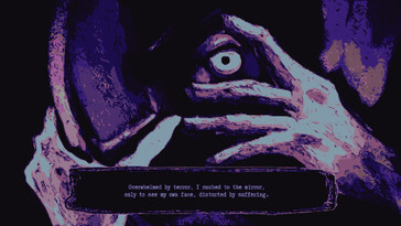 Uno screenshot di Glassy Stare