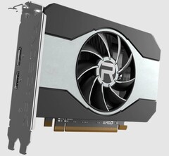 Scheda video AMD Radeon RX 6500 XT, design di riferimento (Fonte: AMD)