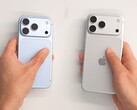L’iPhone 18 Pro di Apple (a sinistra) e l’iPhone 18 Pro Max (a destra) pesano rispettivamente 211 g e 249 g.