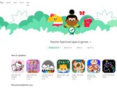 La sezione Bambini in Google Play (fonte: Own)