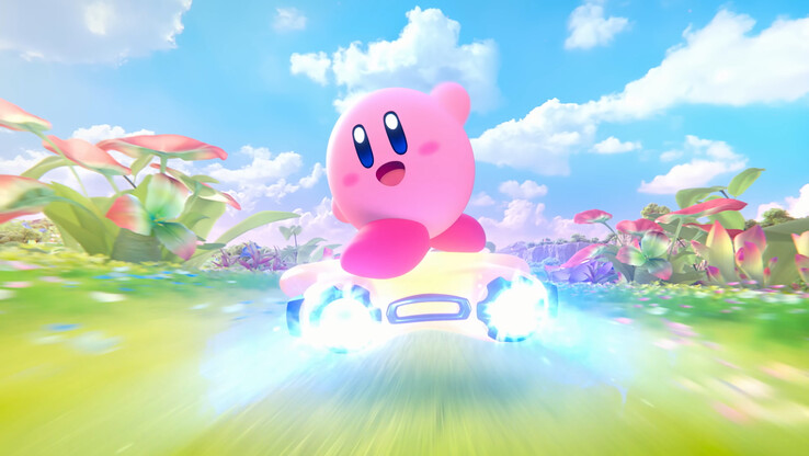 Kirby nel prossimo gioco Kirby Air Riders Switch 2 (Fonte: Nintendo of America)