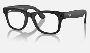 Ray-Ban Meta Wayfarer in nero con lenti chiare (Immagine: Ray-Ban).