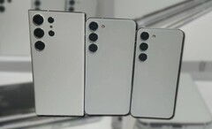 Sono state condivise online presunte unità fittizie dei modelli Samsung Galaxy S23 Ultra, S23+ e S23. (Fonte immagine: /Leaks - modificato)