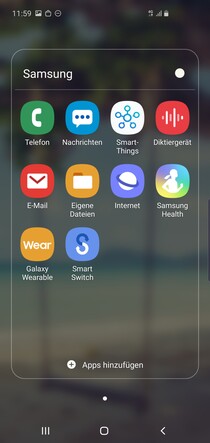 Uno sguardo all'elenco delle app Samsung preinstallate