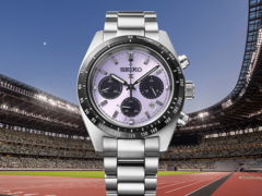 L&#039;orologio Seiko Prospex Speedtimer 2025 Tokyo World Athletics Championships (nella foto) sarà lanciato ufficialmente in agosto. (Fonte: Seiko)