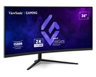 Il monitor da gioco VX3418C-2K è curvo e ultrawide (Fonte: ViewSonic)