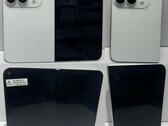 Un modello trapelato dell’iPhone Ultra nella variante di colore bianca.